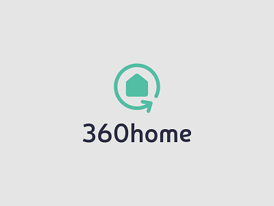 360home.ro 360 brand home house icon logo office real estate vr