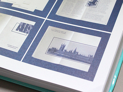 Arquitectura y Urbanismo III architecture blue book brochure editorial layout urbanism