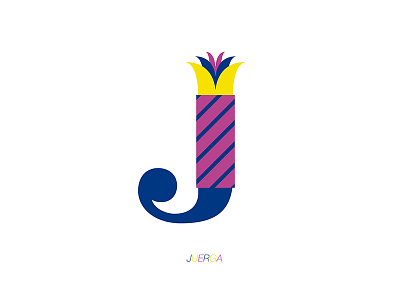 Juerga / Party colorful illustration juerga party poster trend type typedesign typography