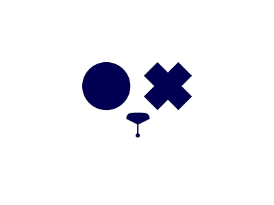 Blue logo color design