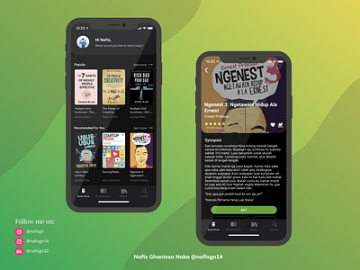 Reading Apps Concept Design app app design bookstore branding design reading app typography ui ux web