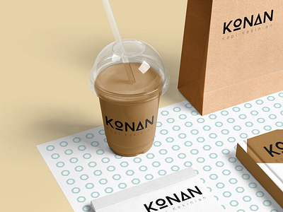 Konan Coffee Logo branding design logo