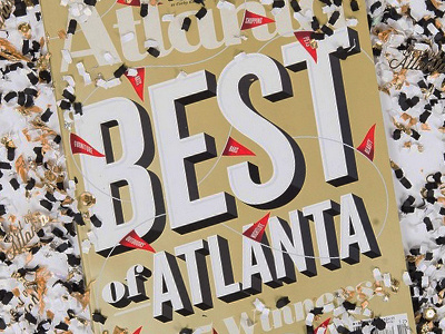 Best of Atlanta Cover atl banners best cover magazine metallic