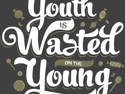 Bryan Patrick Todd Youth script typography