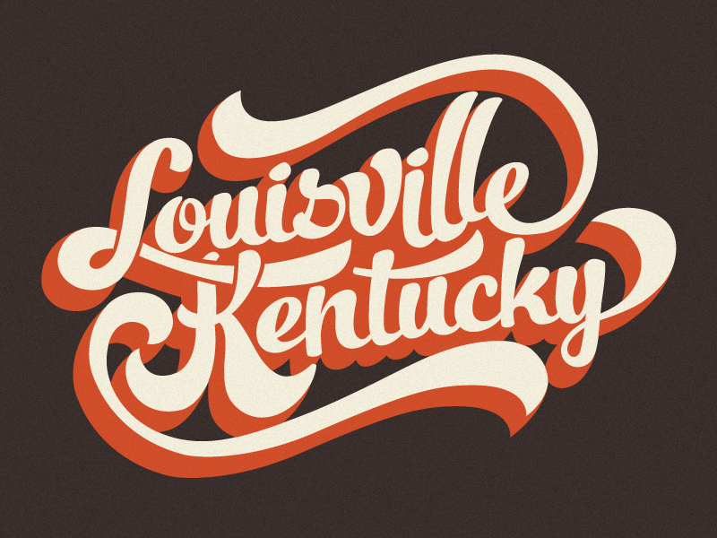 Louisville is for Letters by Bryan Patrick Todd on Dribbble