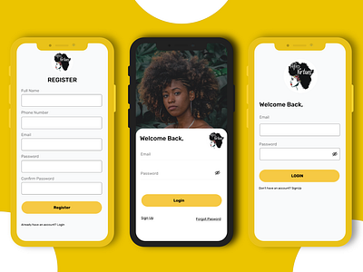 AFroVirtue App Redesign