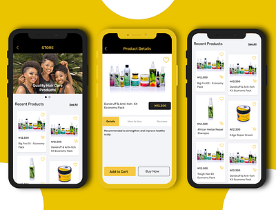 AfroVirtue _ Product Details add to cart buy now design home mobile app product details product page store ui ui design ux