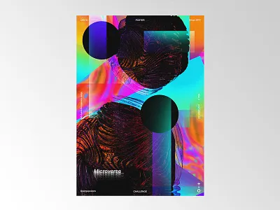 Daily Poster Day 61 3d c4d design gradient illustration poster poster challenge