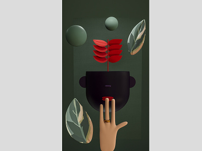 3D Illustration artwork cinema4d design illustraion minimalistic modern
