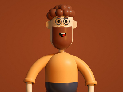 Kevin 3D Illustration 3d character cinema4d design illustration render