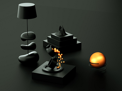 Abstract Illustration 3D 3d cinema4d design illustraion modern render