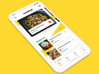 Local Food Ordering Mobile app