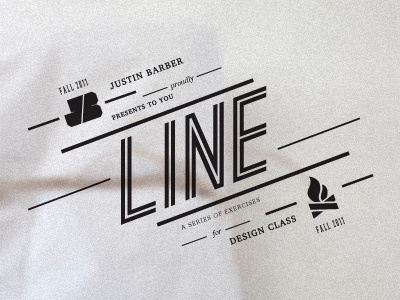 Exercises in Line charis dalle design justin barber line logo ostrich