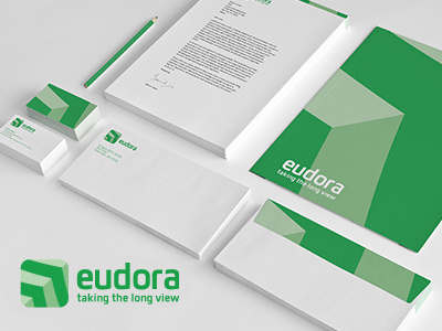 Eudora brand design green justin barber