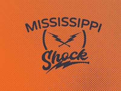 Mississippi Shock Baseball Logo