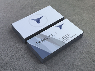 Business Card for Dental Clinic concept