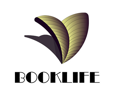 Final logo design for BookLife concept