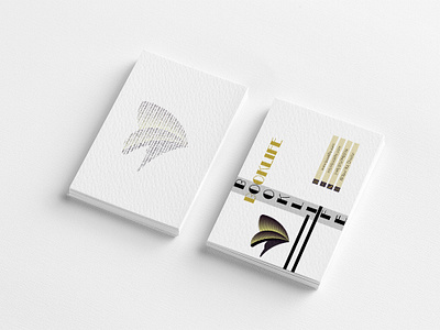 Business Card for Brand Identity concept "BookLife"