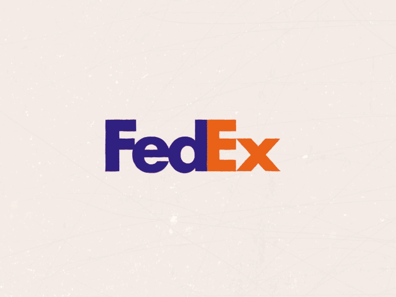 FedEx - Logo animation 2d 2d animation after effects after effects animation after effects motion graphics fedex logo animation logos typography