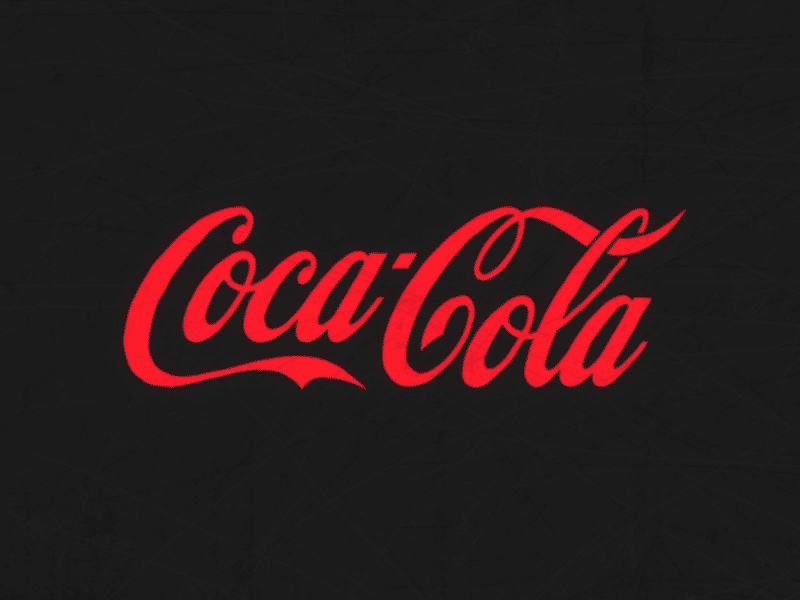 Coca Cola - Logo animation 2d 2d animation after effects after effects animation after effects motion graphics coca cola cocacola logo animation logos typography