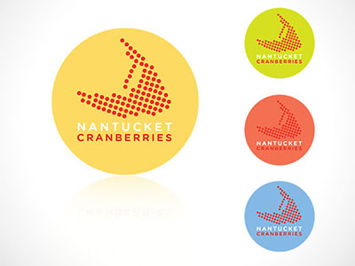 Nantucket Cranberries logo option berry cranberries cranberry fruit logo nantucket