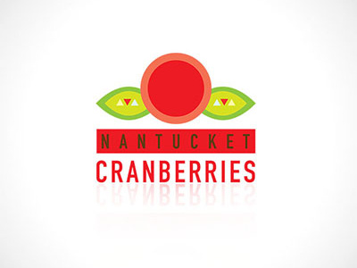 Nantucket Cranberries logo option berry cranberries cranberry fruit logo nantucket