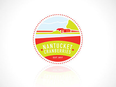 Nantucket Cranberries logo option berry cranberries cranberry fruit logo nantucket