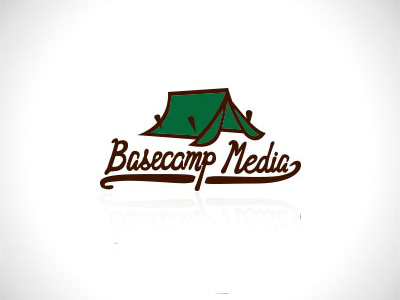 BaseCamp Logo 2 base basecamp camp company film logo media production