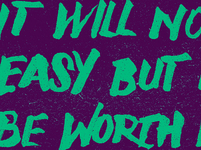 Worth it 1680x1050 brush pen hand lettering lettering pentel wallpaper