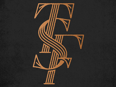 ThreeSevenFive™ monogram branding identity lettering monogram type typography