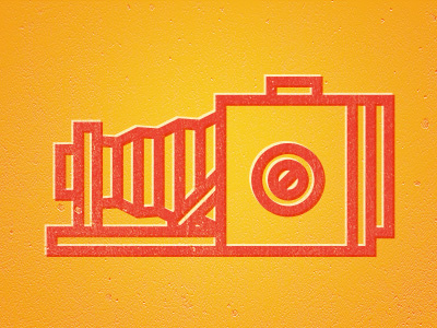 Icon 001 albert barroso camera icon illustration vintage