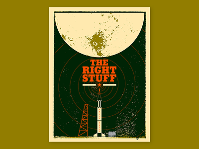 The Right Stuff Poster florida nasa national geographic space space coast