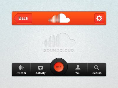 Sound cloud ios rework design ios navigation ui