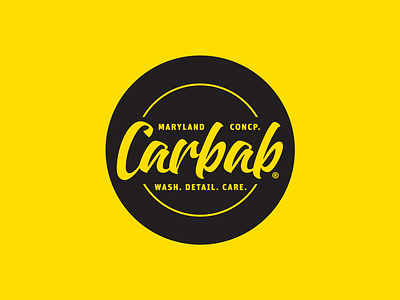 Branding_Carbab Brandmark branding brandmark design logo typography vector