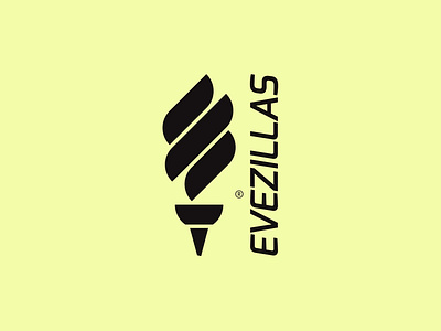 Evezillas Brandmark branding brandmark design logo typography