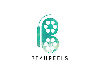 Beaureels Logo Design beautiful brandmark design icon logo reels