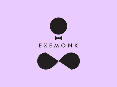Exemonk Logo Design 2018 brandmark design executive icon illustration logo monk vector