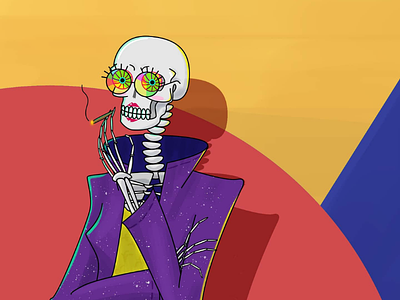 Renegade Reaper 70s death fashion pop punk renegade skeleton skull