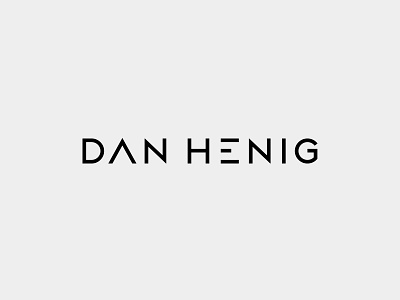 Dan Henig Logo artist branding font logo type