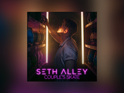 Seth Alley "Couple's Skate" album cover graphics music single