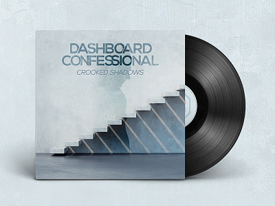 Dashboard Confessional "Crooked Shadow" album cover graphics music single