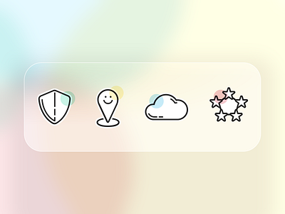 Mini icon set for IT company
