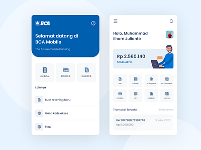 Redesign BCA Mobile App - Unofficial