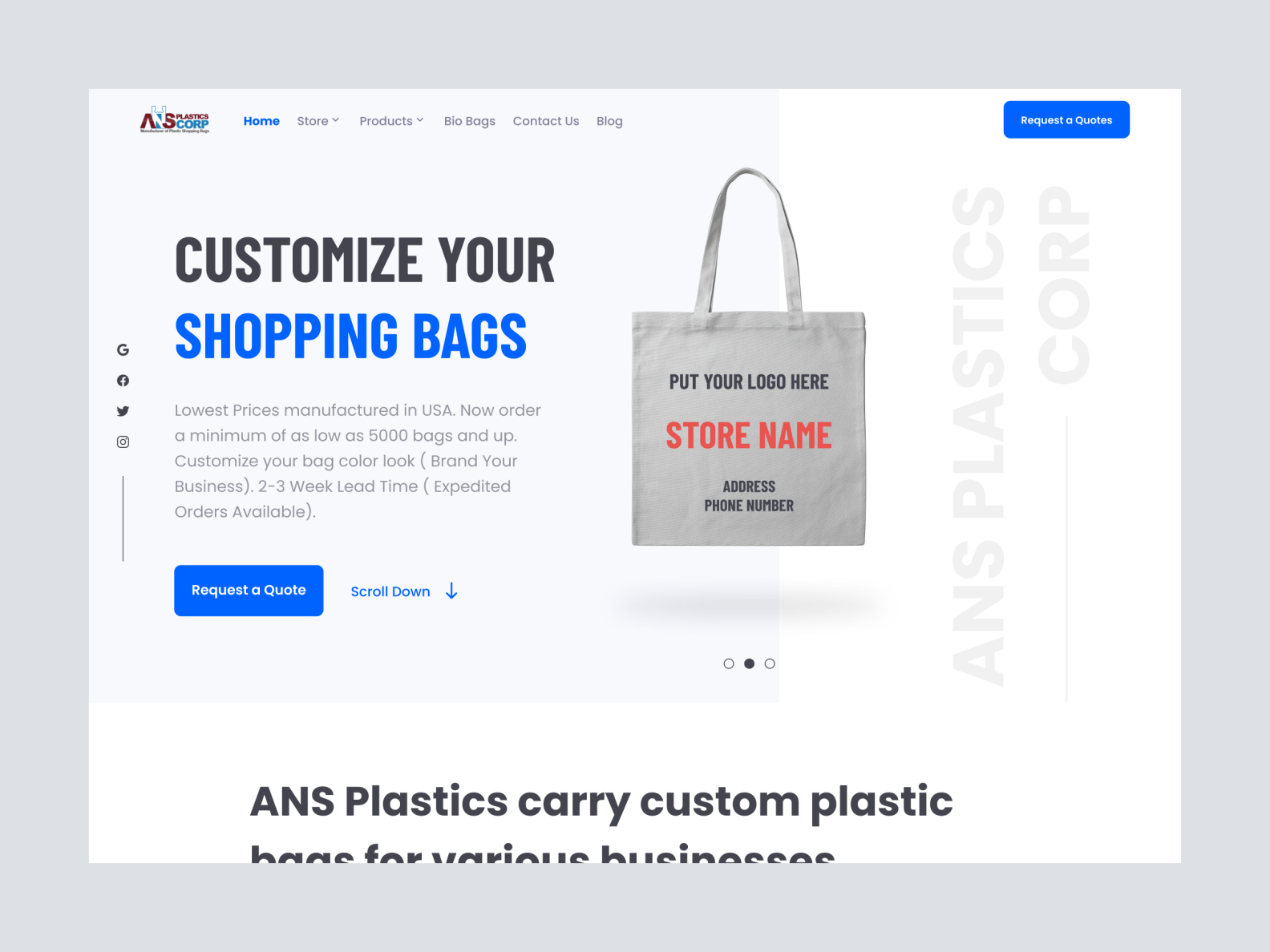 customize your bag