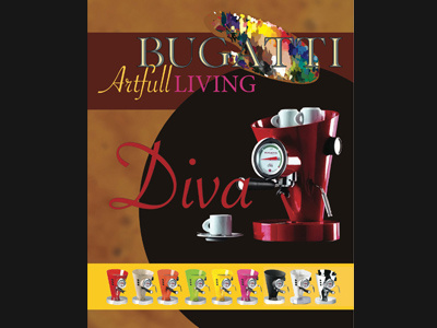 Bugatti4x3 ad advertising illustrator indesign logo photoshop