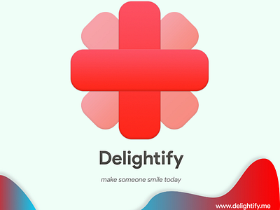 Delightify app art brand design brand identity logo design platform