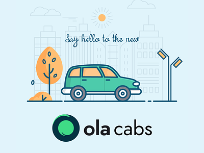Ola Cabs Brand Redesign Concept #1