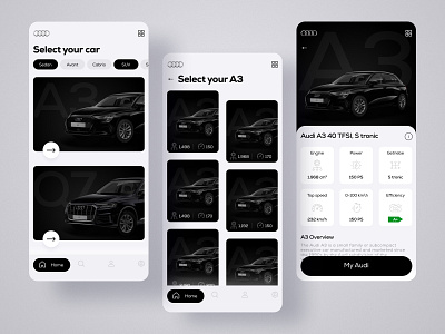 Audi Responsive Page Concept