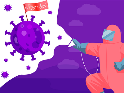 CoronaVirus branding coronavirus digital illustration home moods staysafe storytale ux