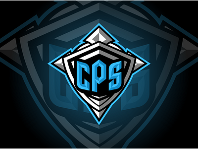 Cps design e sport icon initial logo